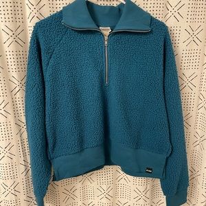 Pink Victoria’s Secret Sherpa Half Zip